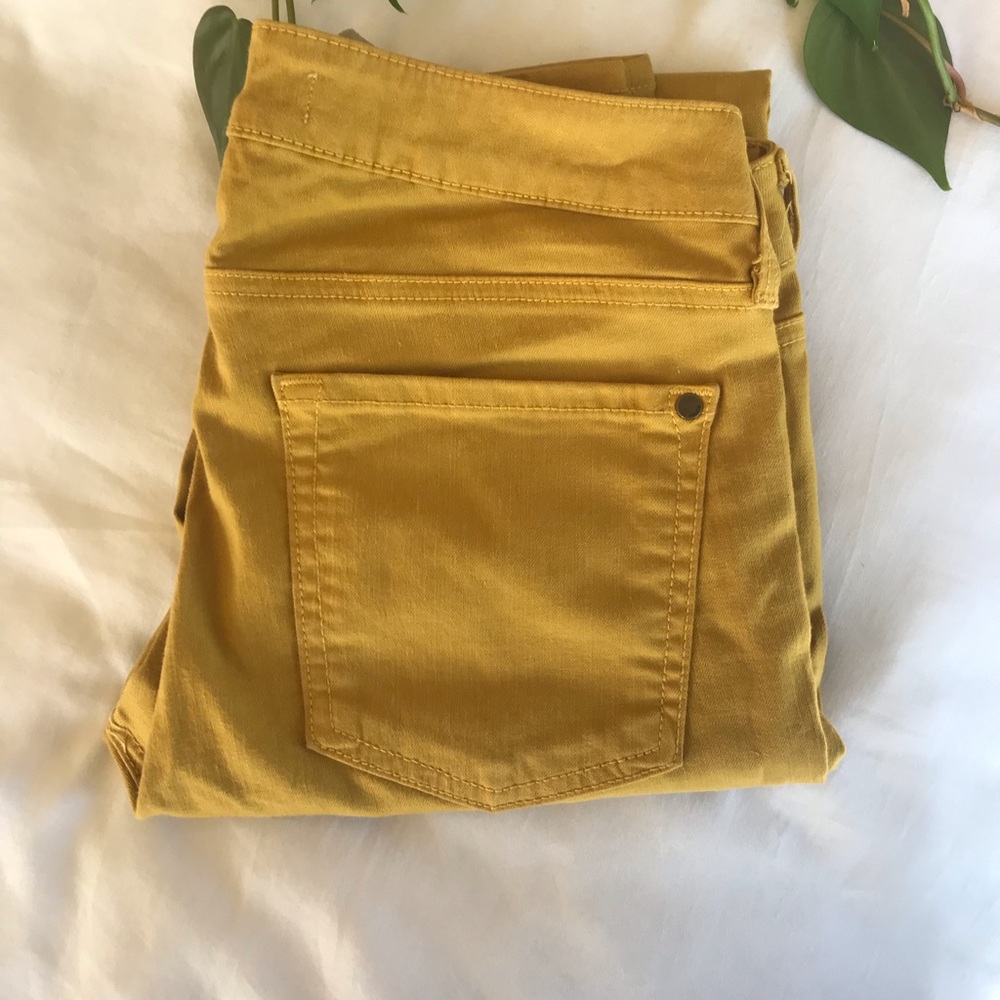 Mustard yellow Vince pants